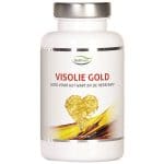 une bouteille de visolie gold.