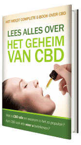 un livre avec le titre lie alles over het geheim van cbd.