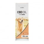 une boite d'huile de cbd pour chien.