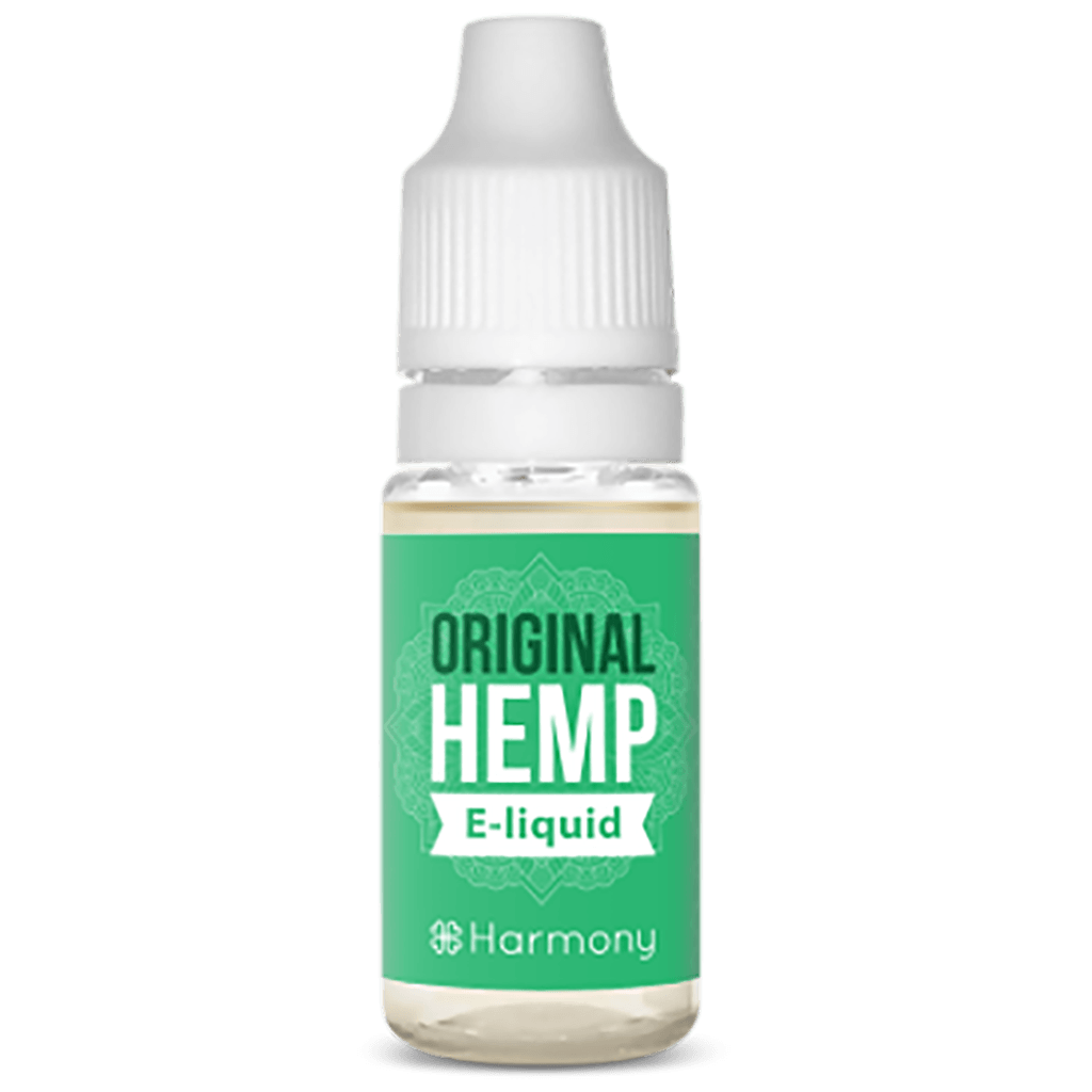 un flacon de e-liquide au chanvre original.