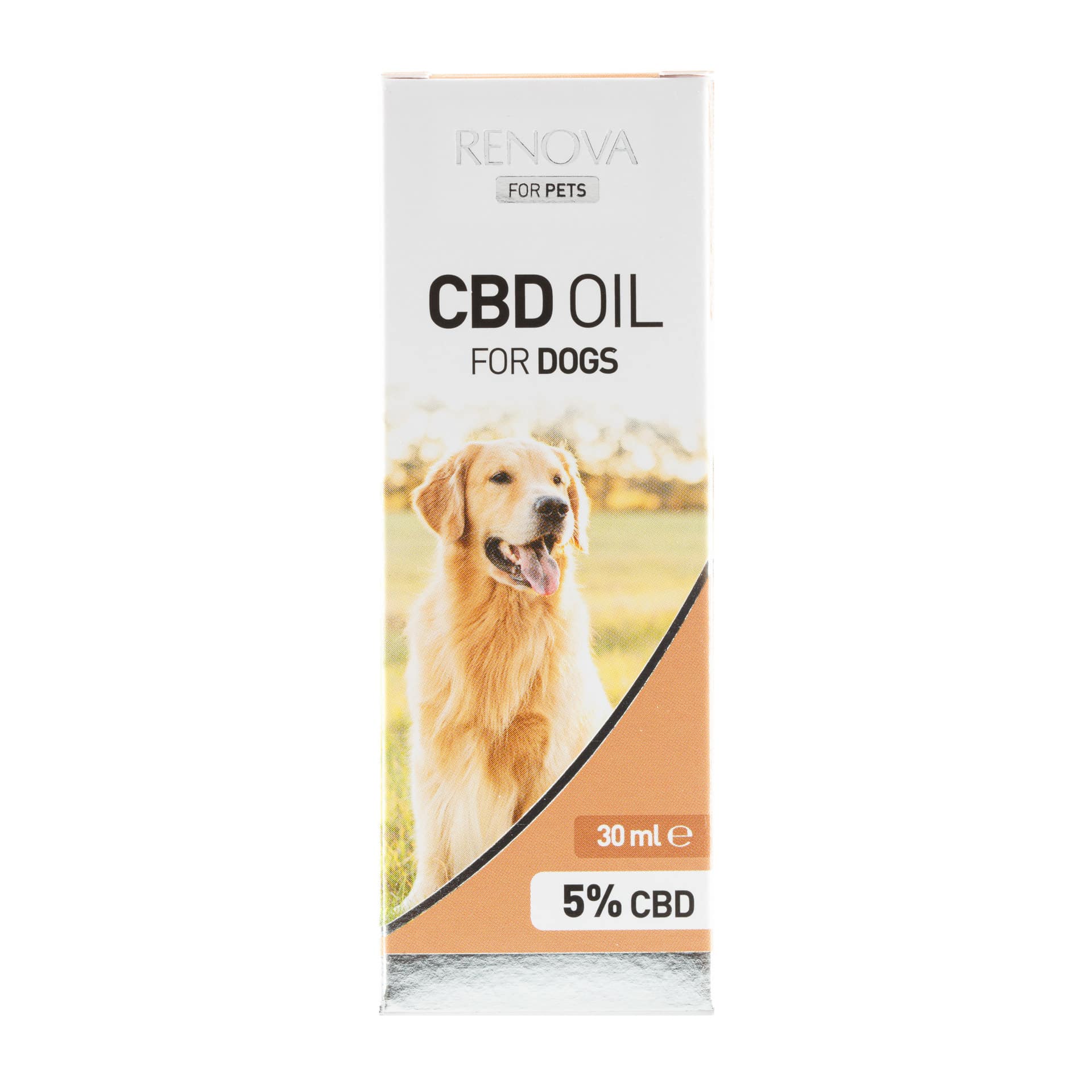 une boite d'huile de cbd pour chien.